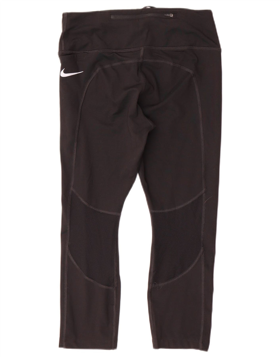 Nike Ženske Dri Fit Capri Leggings UK 14 Srednje crni poliester