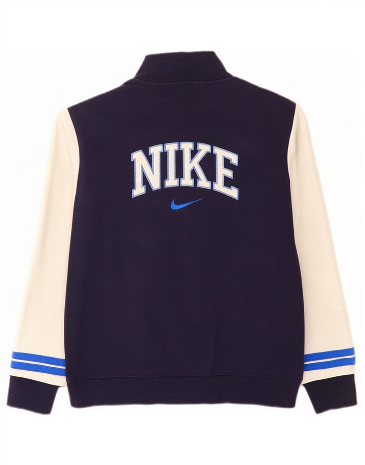 Nike muška gornja jakna s grafičkim motivima, veliki tamnoplavi pamuk