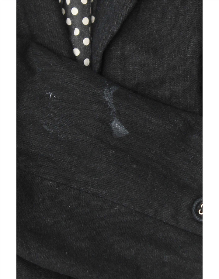 Marks & Spencer Ženska jakna s 3 gumba UK 16 Large Gray Lan