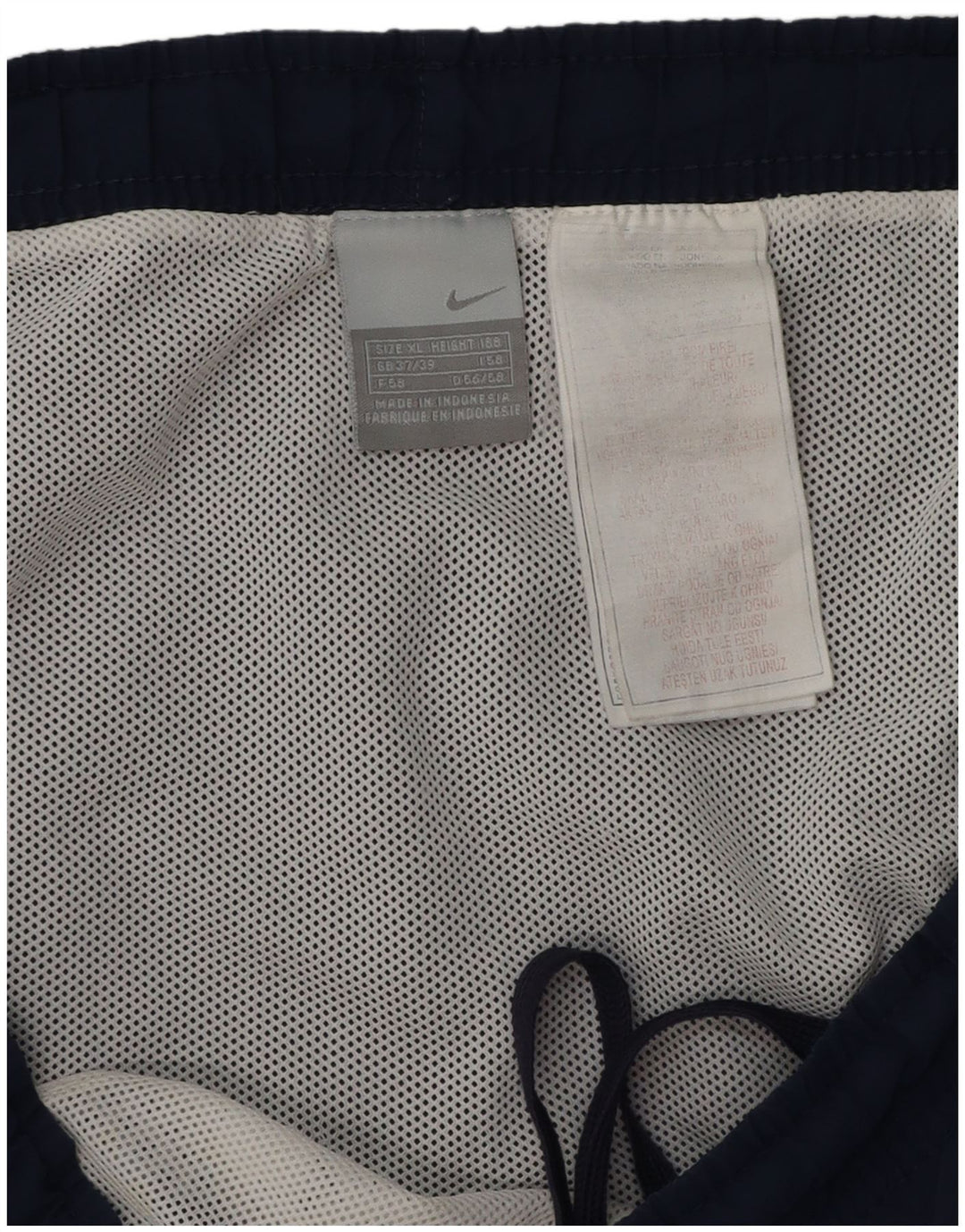 NIKE muške kratke hlače za plivanje XL tamnoplavi poliester