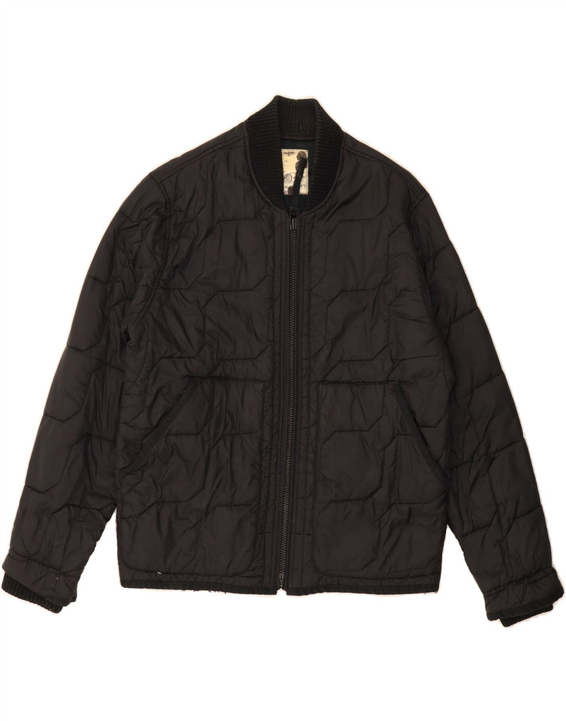 OLD NAVY Mens Padded Jacket UK 36 Small Black Vintage Old Navy and Second-Hand Old Navy from Messina Hembry 