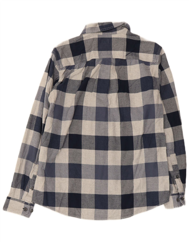 EDDIE BAUER Muška flanelska košulja Srednje tamnoplava karirana pamuk