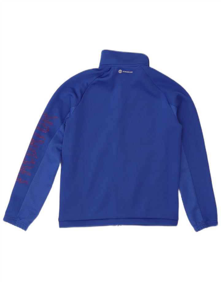 Adidas Boys Predator Graphic Trenirka Gornja jakna 9-10 godina plava poliester