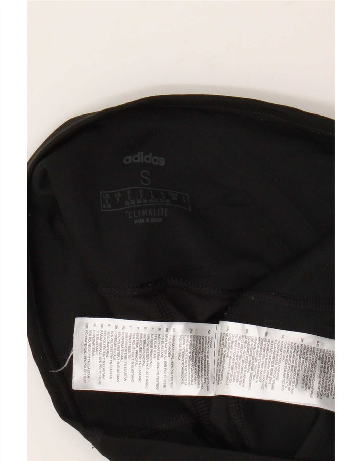 Adidas ženske tajice Climalite UK 8/10 male crne poliesterske