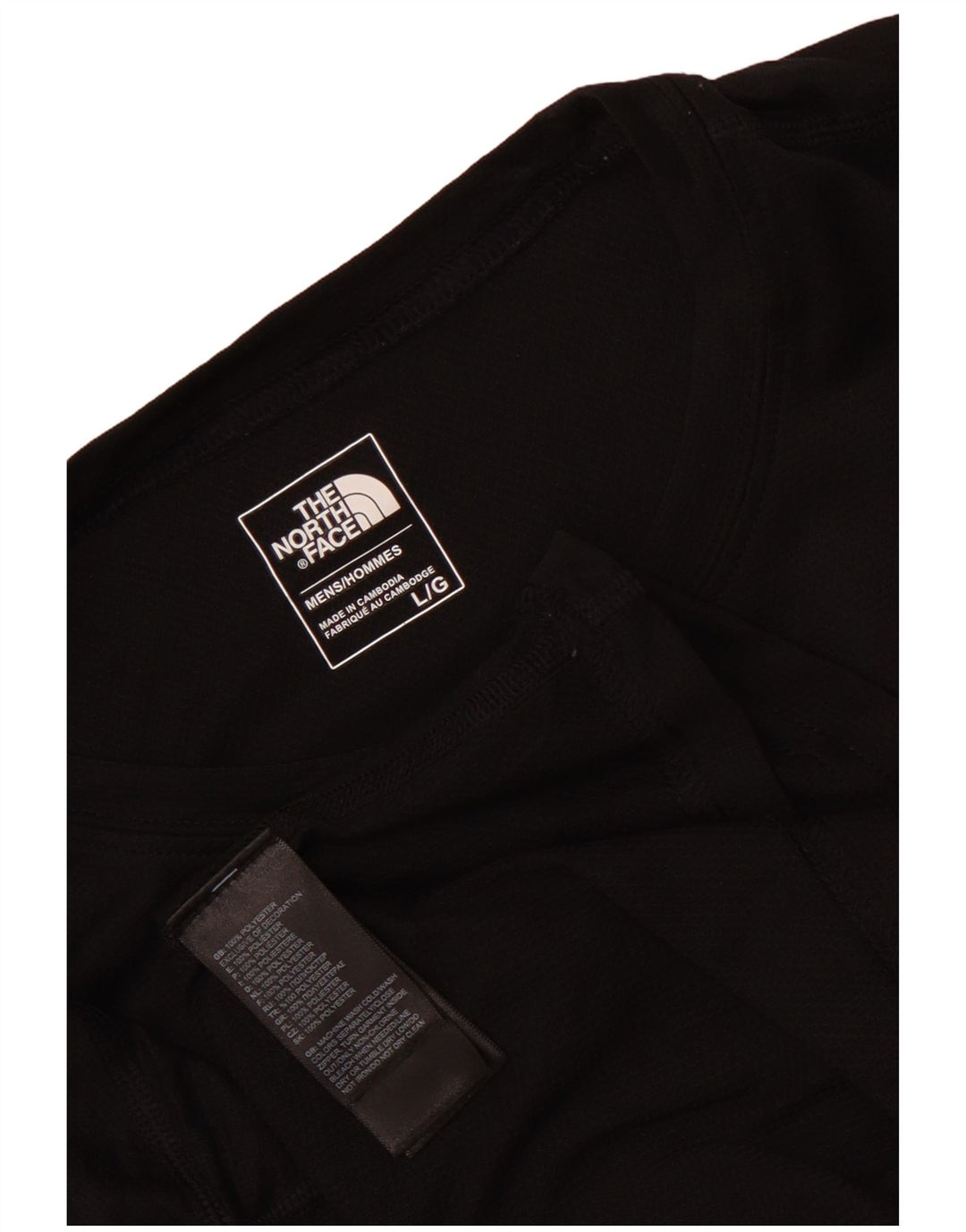 The North Face muška majica kratkih rukava Veliki crni poliester