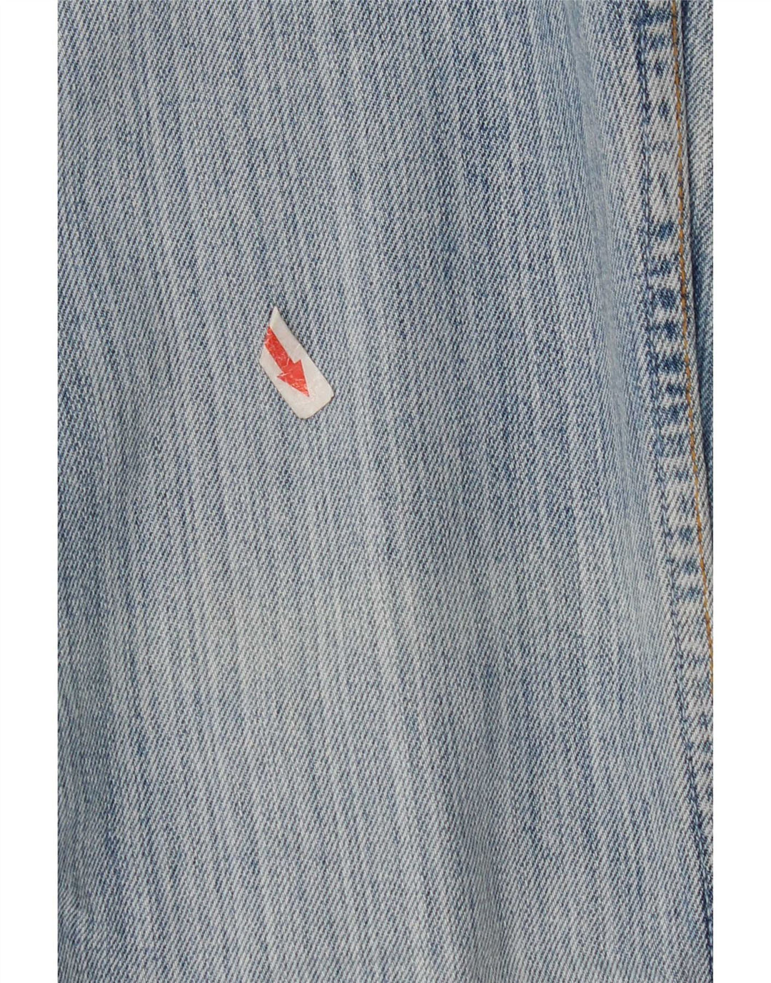Levi's ženske 595 ravne traperice W27 L32 plavi pamuk