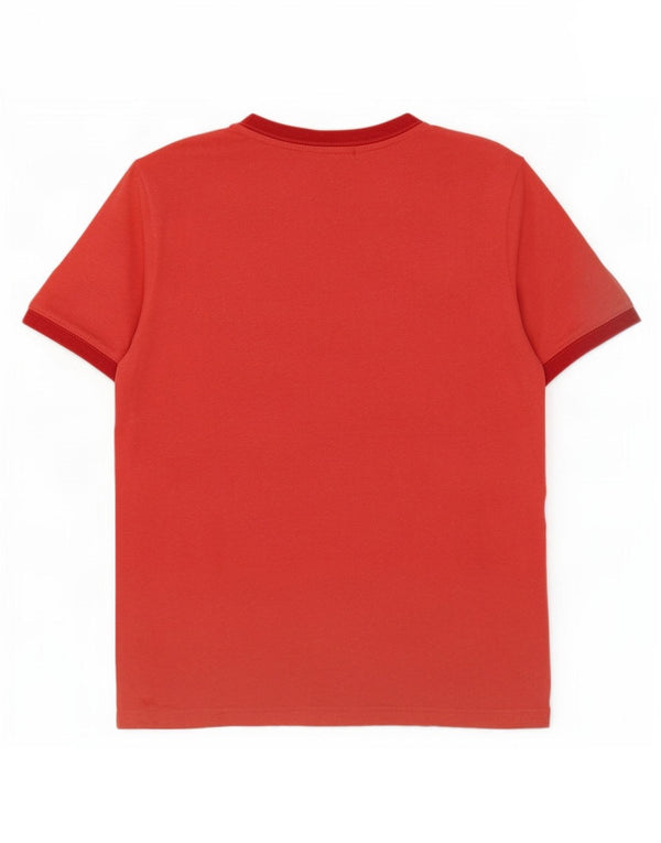 Superdry ženska majica kratkih rukava UK 10 Mala crvena pamuk