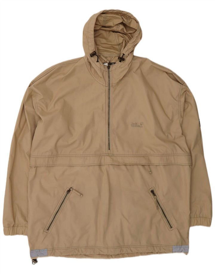 Jack Wolfskin muška anorak jakna s kapuljačom UK 44 2XL bež poliester