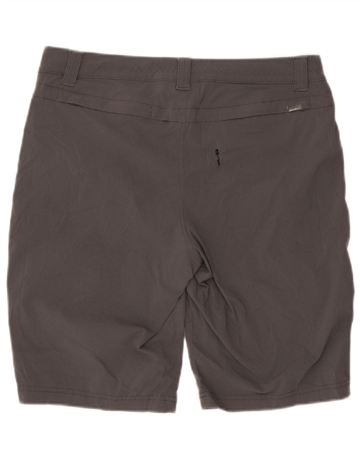Eddie Bauer ženske planinarske kratke hlače US 10 Large W32 sivi najlon