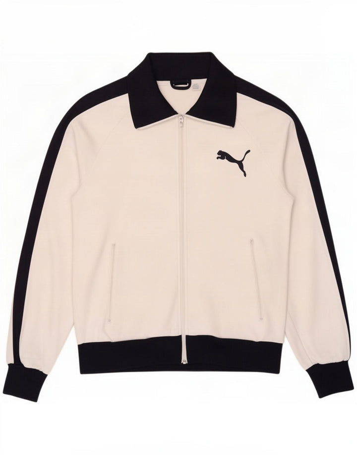 Gornja jakna Puma Graphic Trenirka Medium White Colourblock Polyester