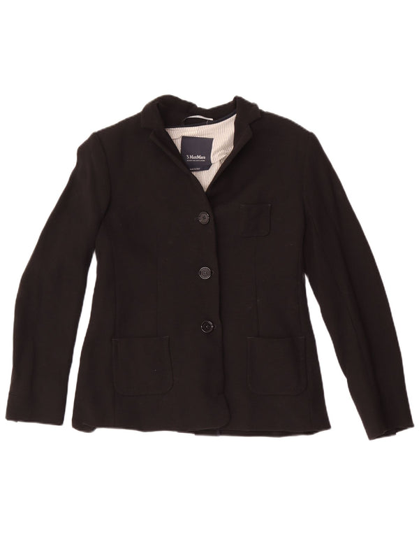 Max Mara ženski sako sa 3 gumba UK 4 XS crna