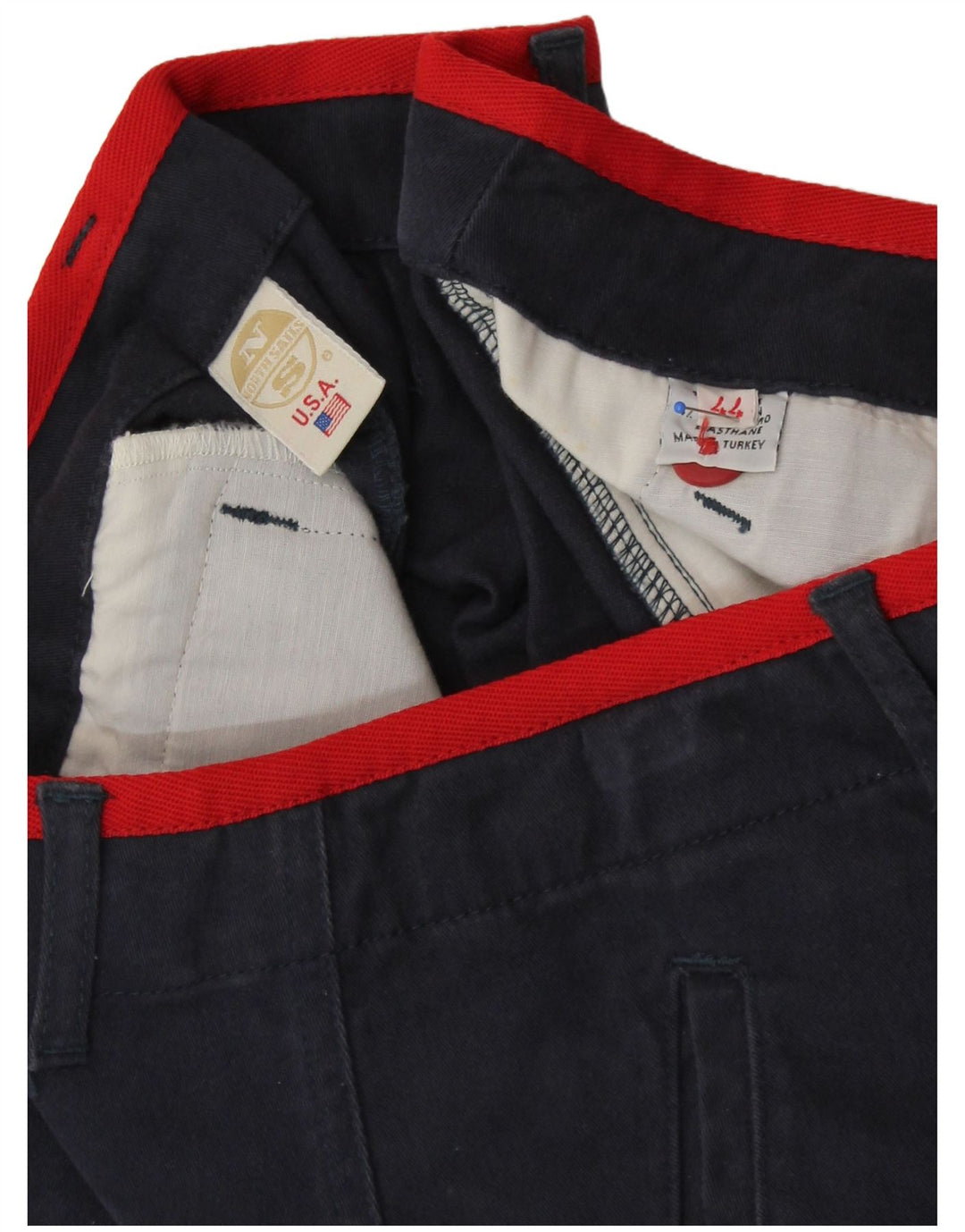 NORTH SAILS Ženska suknja A-kroja visokog struka EU 44 XL W30 tamnoplavi pamuk