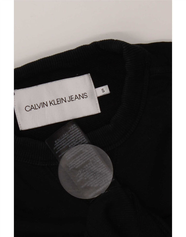 Calvin Klein muški džemper regularnog kroja Graphic, mali crni pamuk