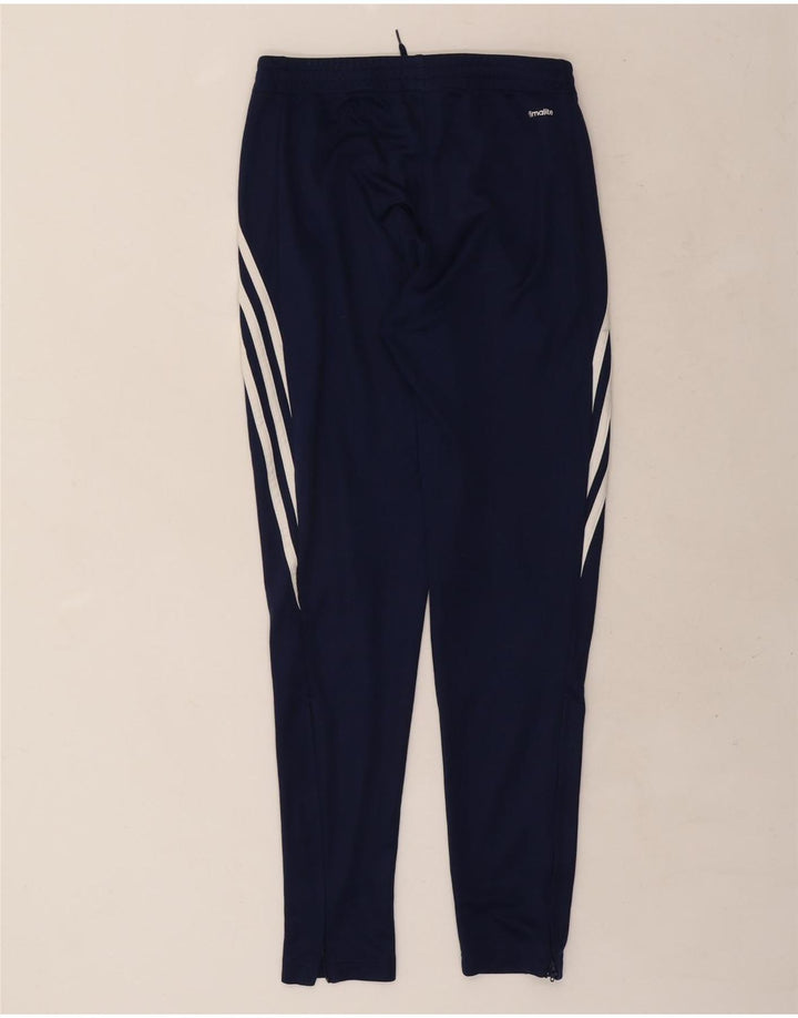 Adidas muške trenirke Climalite male tamnoplave hlače od poliestera