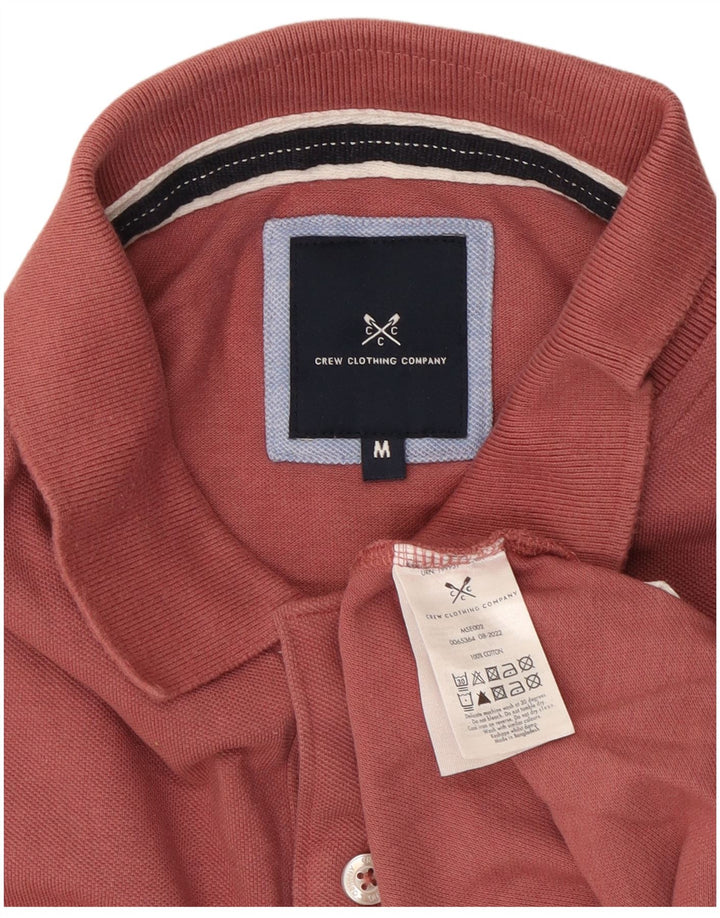 Crew Clothing Muška polo majica Srednje kestenjasti pamuk