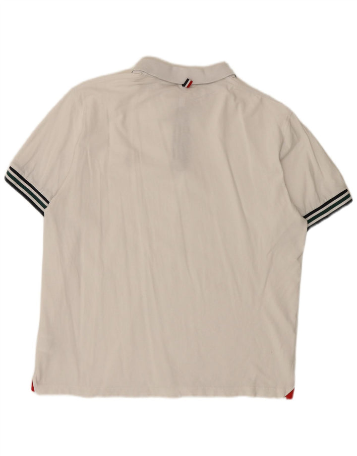 Sun68 muška polo majica 3XL bijeli pamuk
