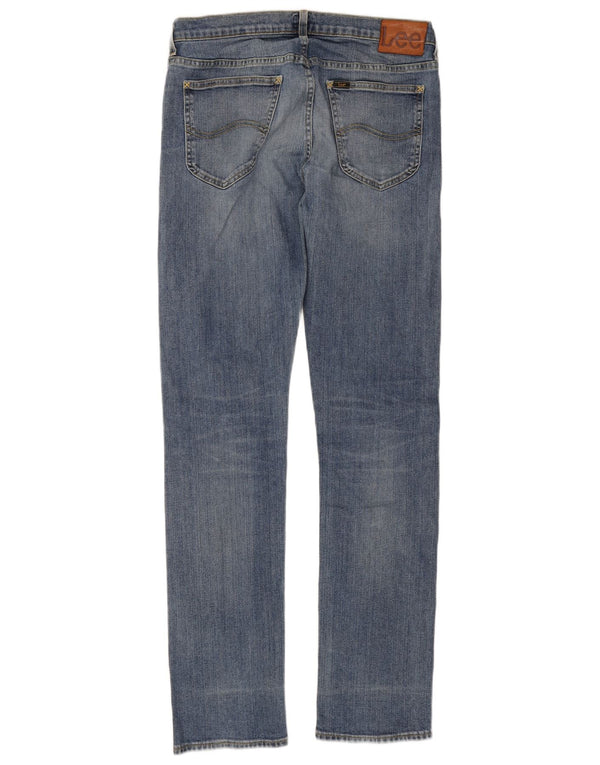 Lee Mens Daren Slim Jeans W34 L36 Plavi pamuk