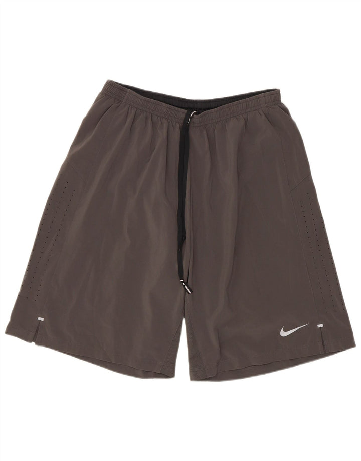 Nike muške sportske kratke hlače srednje sive boje od poliestera