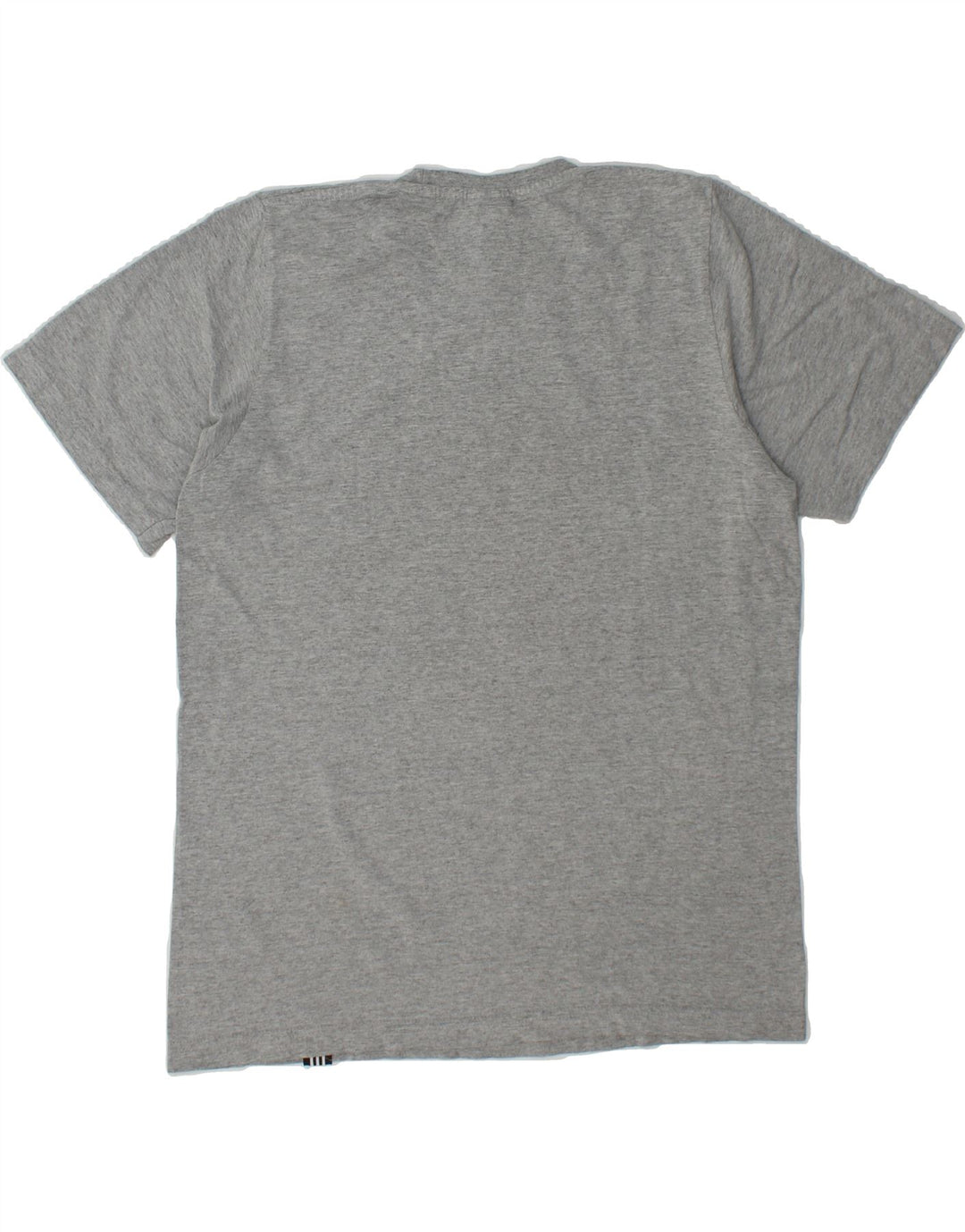 ADIDAS Mens Graphic T-Shirt Top Small Grey Cotton Vintage Adidas and Second-Hand Adidas from Messina Hembry 
