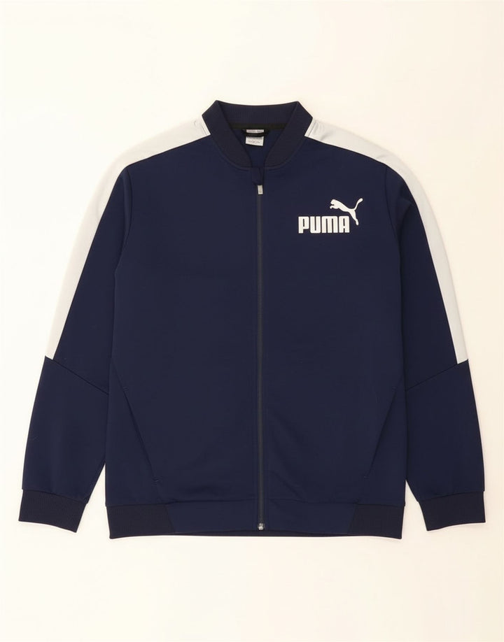 Puma muška trenirka Graphic Gornja jakna XL tamnoplava boja