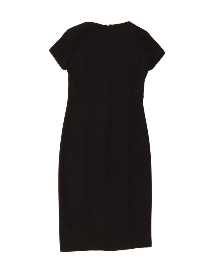 MORGAN Womens Bodycon Dress UK 12 Medium Black Vintage Morgan and Second-Hand Morgan from Messina Hembry 