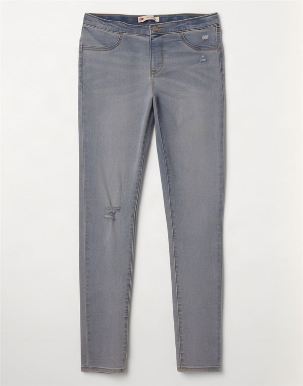 Levi's Girls Distressed Jegging traperice 13-14 godina W26 L29 plavi pamuk