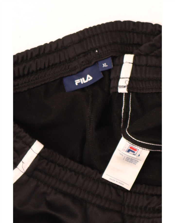 Fila Regular muške trenirke Hlače XL crni poliester