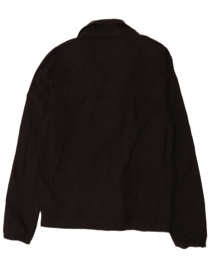 Tommy Hilfiger muška bomber jakna UK 36 Mala crna pamuk