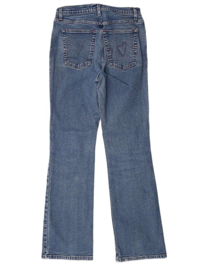 PER UNA Ženske traperice Bootcut UK 14 srednje W30 L30 plavi pamuk