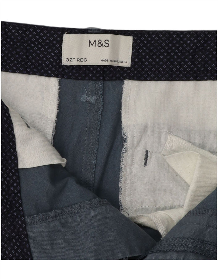 Marks & Spencer muške chino kratke hlače W32 srednje plavi pamuk