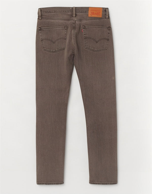 Levi's muške 502 sužene traperice W30 L32 sivi pamuk