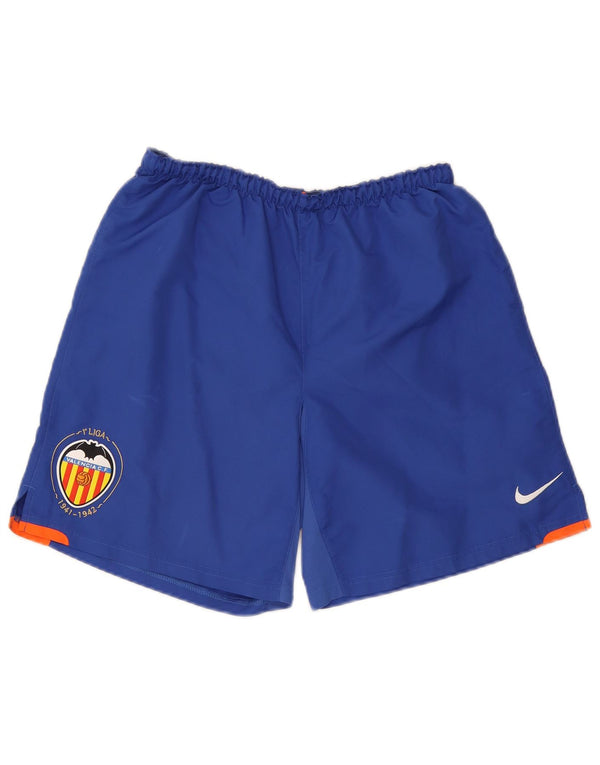 Male plave sportske kratke hlače Nike Valencia od poliestera