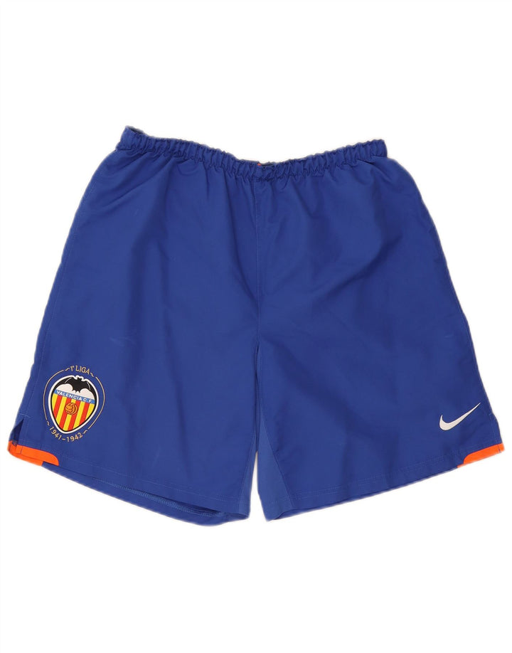 Male plave sportske kratke hlače Nike Valencia od poliestera