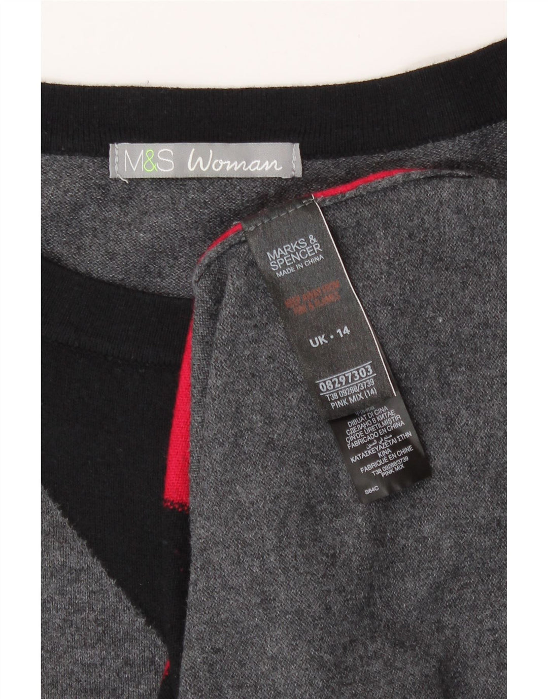 Ženska džemper haljina Marks & Spencer UK 14 srednje sive boje