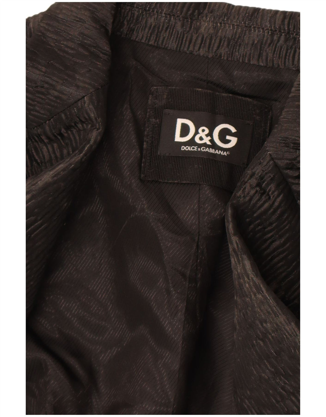 Ženska jakna s 2 gumba Dolce & Gabbana IT 42 srednji crni poliester