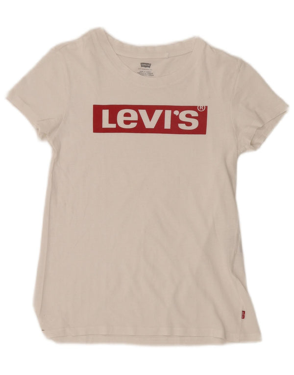 Levi's ženska majica kratkih rukava s grafičkim motivima UK 2 2XS bijela