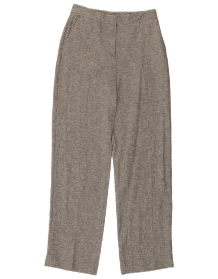 ZARA ženske ravne chino hlače XS W27 L32 siva viskoza