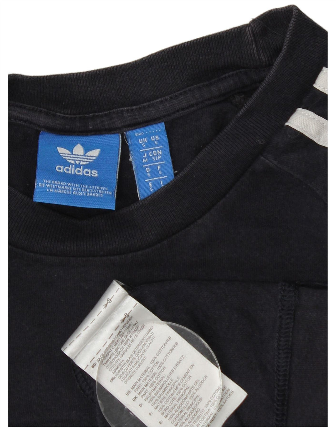 Adidas muška majica kratkih rukava Mala tamnoplava pamuk
