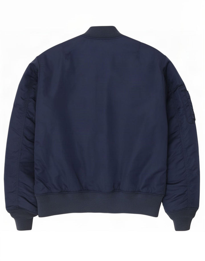 Muška bombaška jakna Pull & Bear UK 38 srednje tamnoplave boje