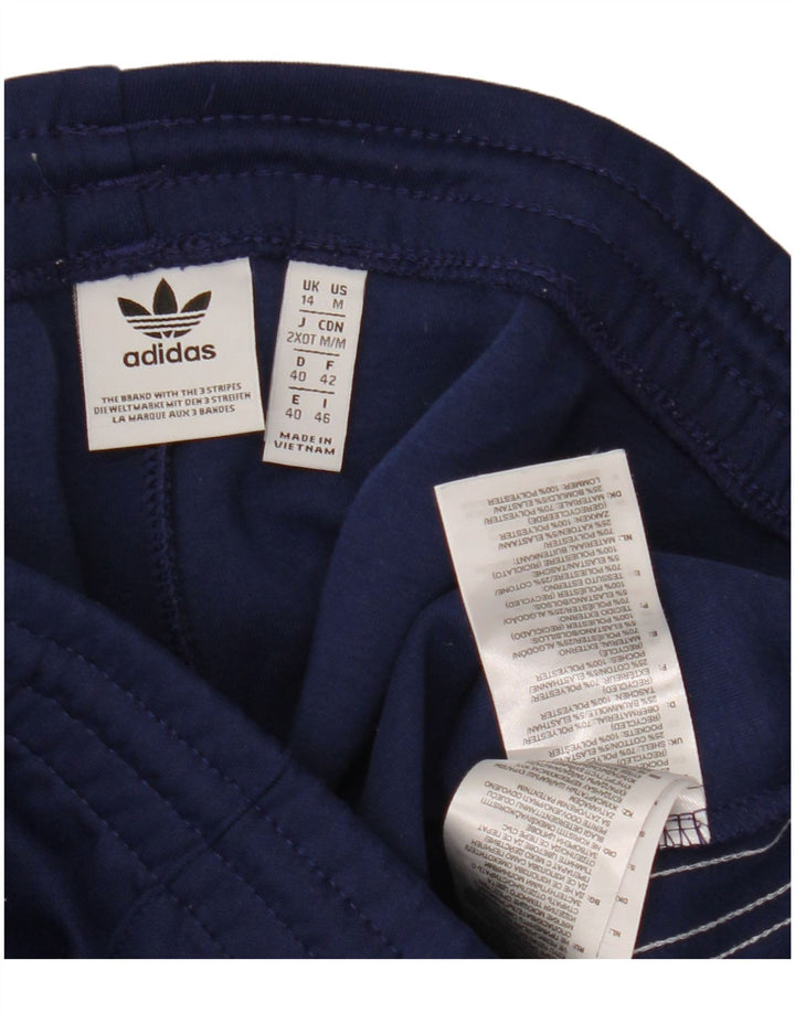 Adidas ženske hlače za trenirku UK 14 velike tamnoplave poliesterske hlače