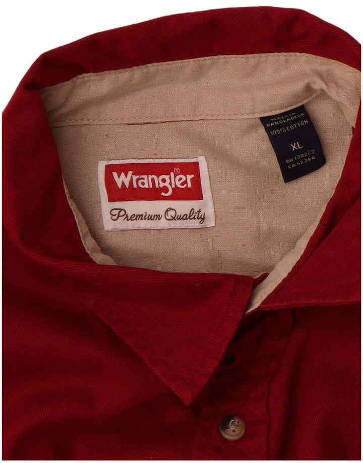 Wrangler muška majica XL crveni pamuk