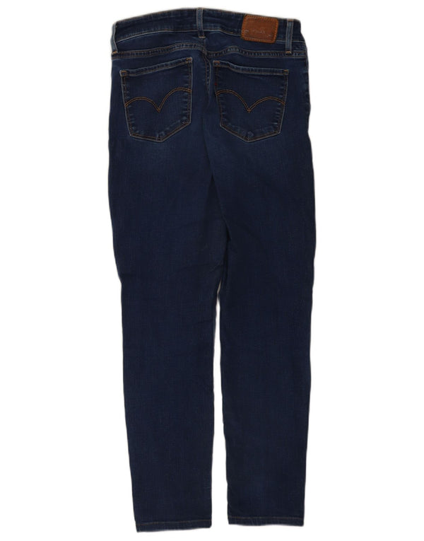 Levi's ženske uske traperice W27 L26 tamnoplavi pamuk