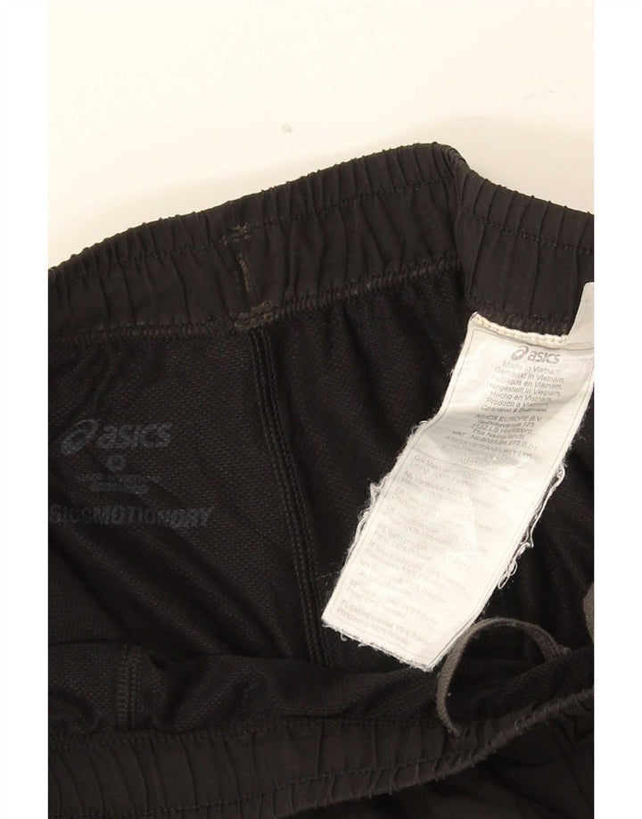 Asics muške sportske kratke hlače srednje crne boje od poliestera