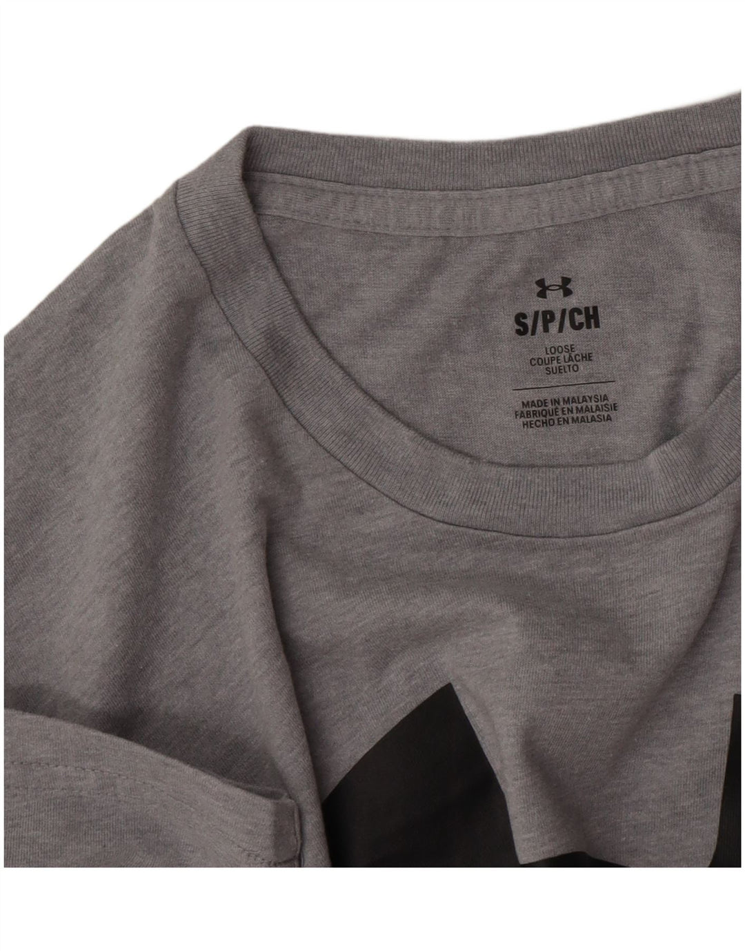 Under Armour muška majica s grafičkim motivima, mala siva