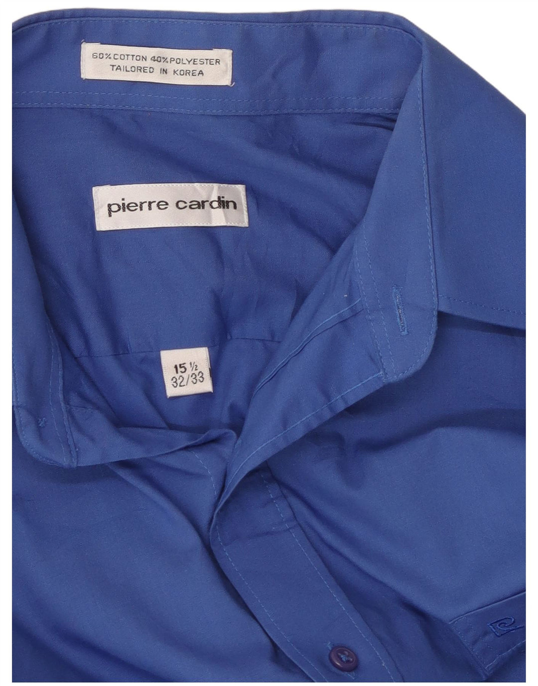 PIERRE CARDIN Muška košulja veličine 15 1/2 srednje plavi pamuk