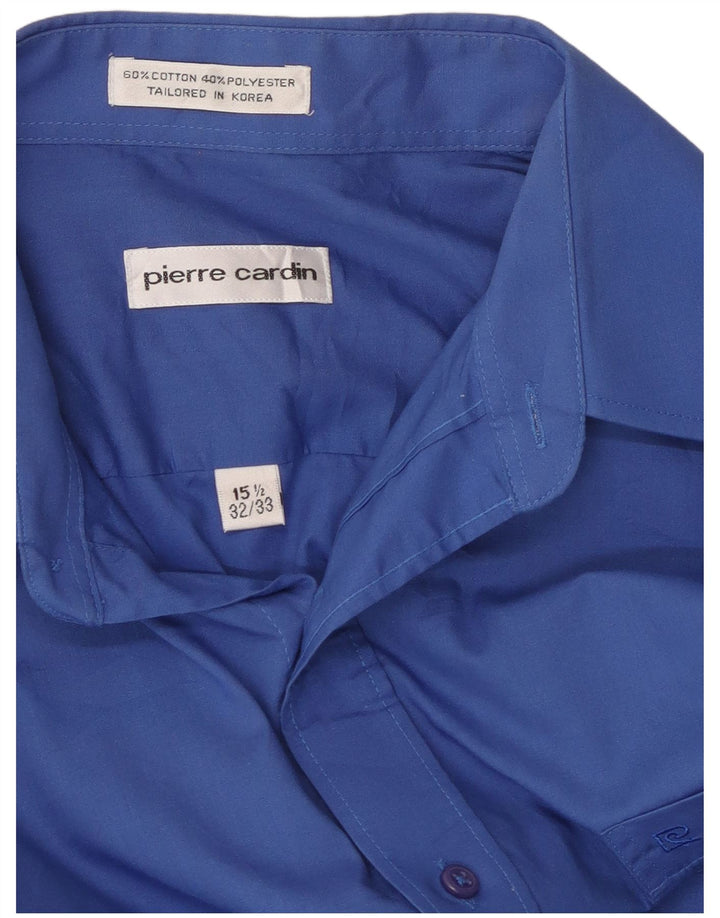 PIERRE CARDIN Muška košulja veličine 15 1/2 srednje plavi pamuk