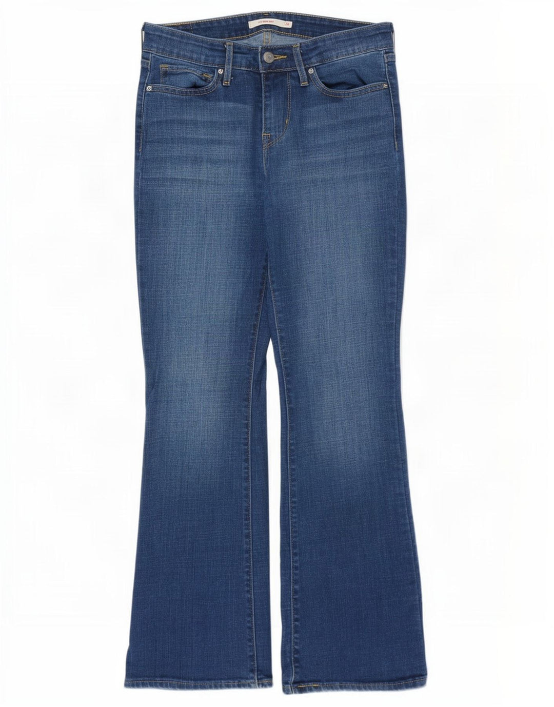 Levi's ženske 715 Bootcut traperice W28 L28 plavi pamuk