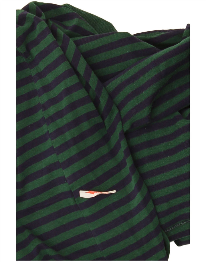 Lacoste muška polo majica veličine 4 srednje zelene pruge