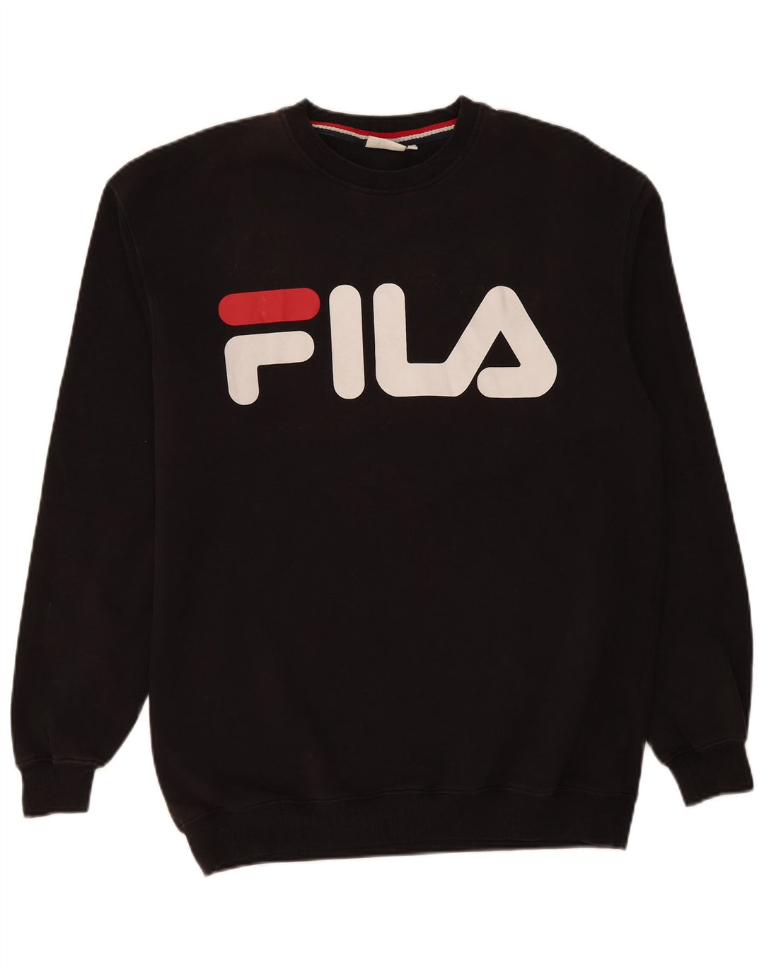 Fila muška trenirka s grafičkim motivima Srednji crni pamuk