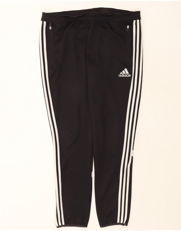 Adidas muške Climacool trenirke XL crne poliesterske hlače